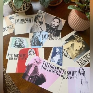 Taylor Swift Eras Tour VIP Merch Postcard Set